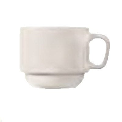 World Tableware Canada China 3 Doz / Porcelain / White World Tableware 840-116-101 7 oz Porcelana Cup - Bright White Porcelain | Denson CFE