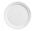 World Tableware Canada Dinnerware 2 Doz / Porcelain / White World Tableware 840-430N-14 9 1/2" Porcelain Plate w/ Narrow Rim, Bright White, Porcelana