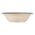 World Tableware Canada Dinnerware 3 Doz / Stoneware / White World Tableware DSD-10 6 5/8" Desert Sand Grapefruit Bowl - Speckled, (2) Brown Bands