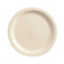 World Tableware Canada Dinnerware 3 Doz / Stoneware World Tableware NR-22 Cream White Narrow Rim Plate, Kingsmen White, Round