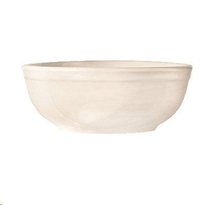 World Tableware Canada Dinnerware 3 Doz World Tableware 840-360-009 15 oz Porcelana Oatmeal Bowl - Bright White, 5-5/8" Diameter, Case of 36 | Denson CFE