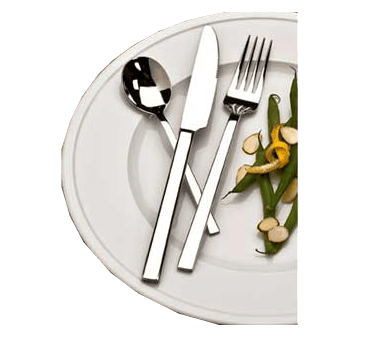 World Tableware Canada Flatware 3 Doz World Tableware 963 027 8 3/8" Dinner Fork with 18/0 Stainless Grade, Elexa Pattern