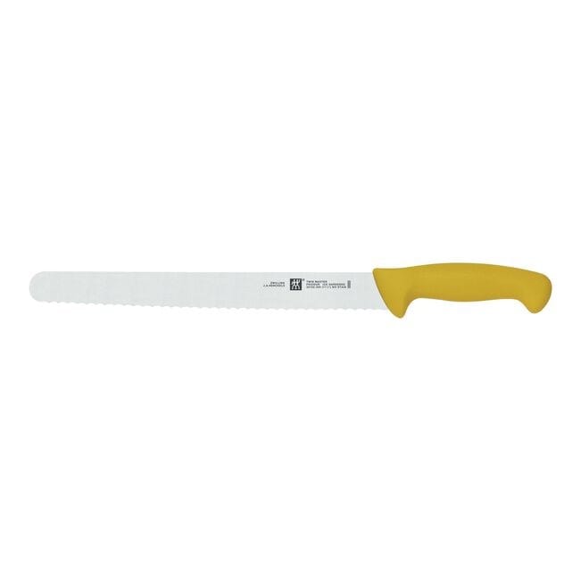 Zwilling J.A. Henckels Knife Accessories Each ZWILLING 32102-300 TWIN Master Pastry Knife - 11.81 in Serrated Blade, Yellow Handle | Denson CFE