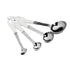 0 Smallwares Measuring Spoon Set, 4 piece, 1/4, 1/2, 1 teaspoon & 1 tablespoo