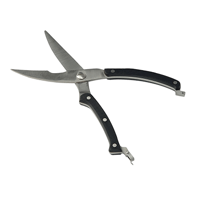 0 Smallwares Poultry Shears, 10-1/4", O.A., full tang, stainless steel, s