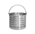 0 Unclassified Steamer Basket, fits 24 qt. pan, 10-1/4", D, wire loop handl