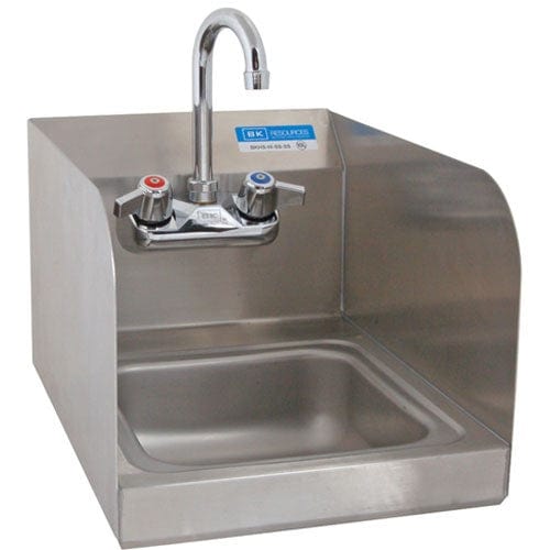 AllPoints Foodservice Parts & Supplies - Supplier Stainless Steel Sink Each SINK, HAND(S/S, W/FCT, SD-SLASH)