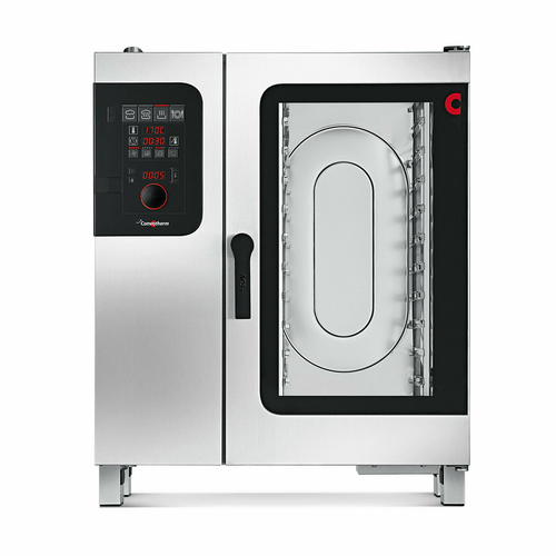 Convotherm Commercial Ovens Each Convotherm C4 ED 10.10GB_NAT Half Size 10-Pan Natural Gas Combination Oven w/ Boiler - 129,600 BTU / 120V