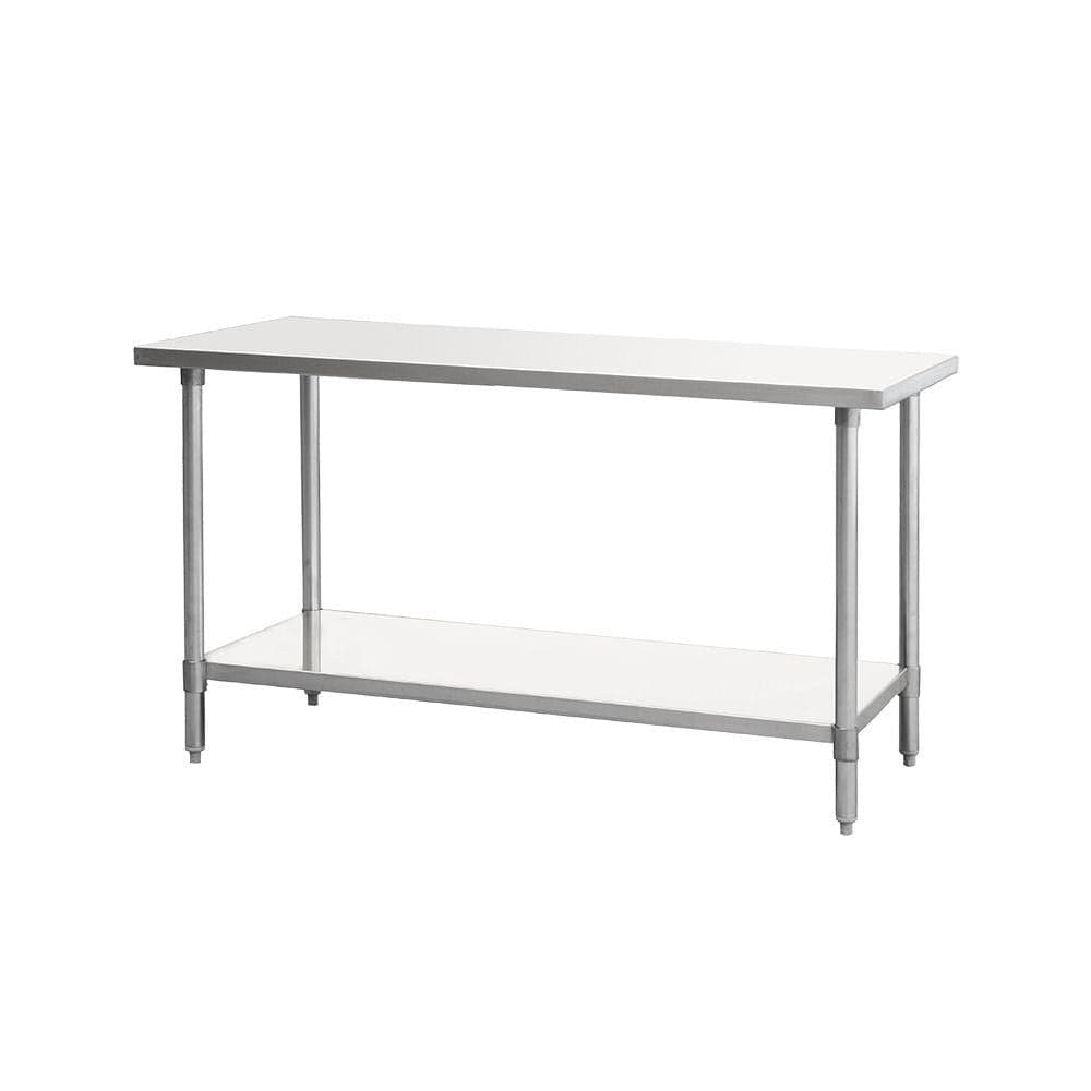 Denson CFE Commercial Work Tables and Stations Each MRTW-3060 Stainless Steel Work Table with Undershelf 30" x 60"