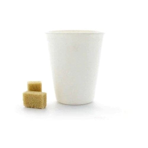 Denson CFE Essentials Case Sugarcane Compostable and Biodegradable 8 Oz 500 Pcs Party Cups.