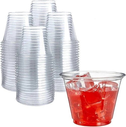 Denson CFE Unclassified Case of 1000 Disposable PET Plastic Cups Crystal Clear 16 OZ 1000 Pcs MC