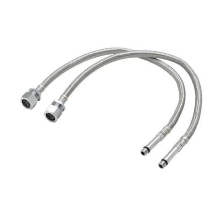 Denson CFE Unclassified Set of 2 T&S Brass 012534-45 Pur Flex Supply Hoses, Set of 2