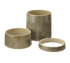 G.E.T. Enterprises Unclassified Stone-Mel Pedestal, 6", dia. x 6",H, dishwasher safe, me