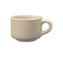 International Tableware Dinnerware Each / Ceramic / White Cup, 7 oz., stackable, ceramic, American White, Roma