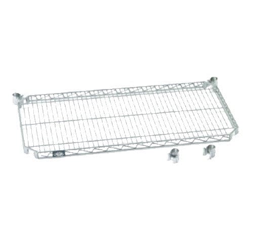 Nexel Industries Storage & Transport Each Nexel S1448C Chrome Wire Shelf 48"W x 14"D