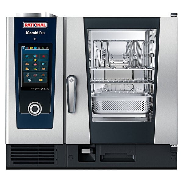 Rational Canada Commercial Ovens Each Rational ICC 6-HALF E 208/240V 1 PH (LM200BE) iCombi Classic 6-Pan Half-Size Electric Combi Oven - 208/240V, 1 Phase