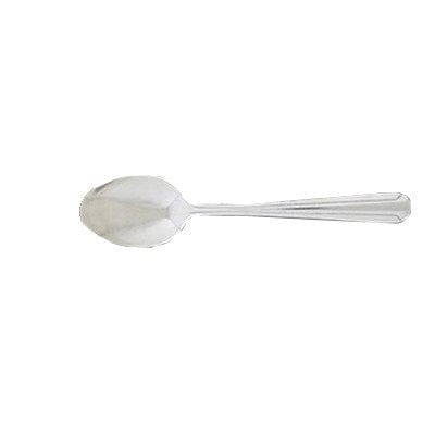 Royal Industries Flatware Dozen Dessert Spoon, medium weight, 18/0 stainless steel, Dominion