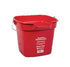 San Jamar Canada Essentials San Jamar KP320RD 10 Qt. Red Sanitizing Kleen-Pail