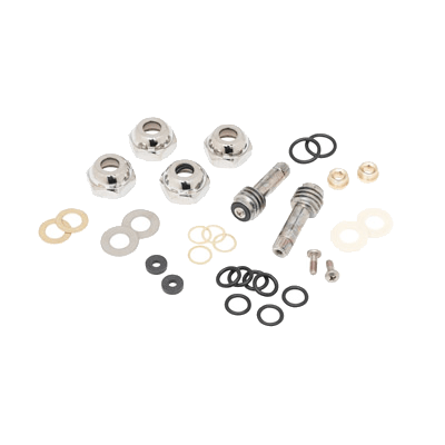 T&S BRASS Commercial Faucets KIT T&S Brass B-20K Replacement Parts Kit For B-1100 Workboard Faucet With RH And LH Spindle, Washers, O-Rings, And Seals