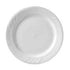 Vertex China Dinnerware Each Plate, 7-1/4" dia., round, sculpted lines, Sausalito Collec