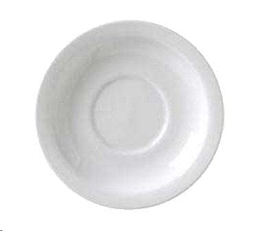 Vertex China Dinnerware Saucer, 5-1/2" dia., round, narrow rim, Catalina